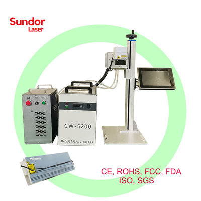 Ce Certificate 3w 5w 10w Fiber Laser Engraving Machine For Acrylic Glass Metal Plastic